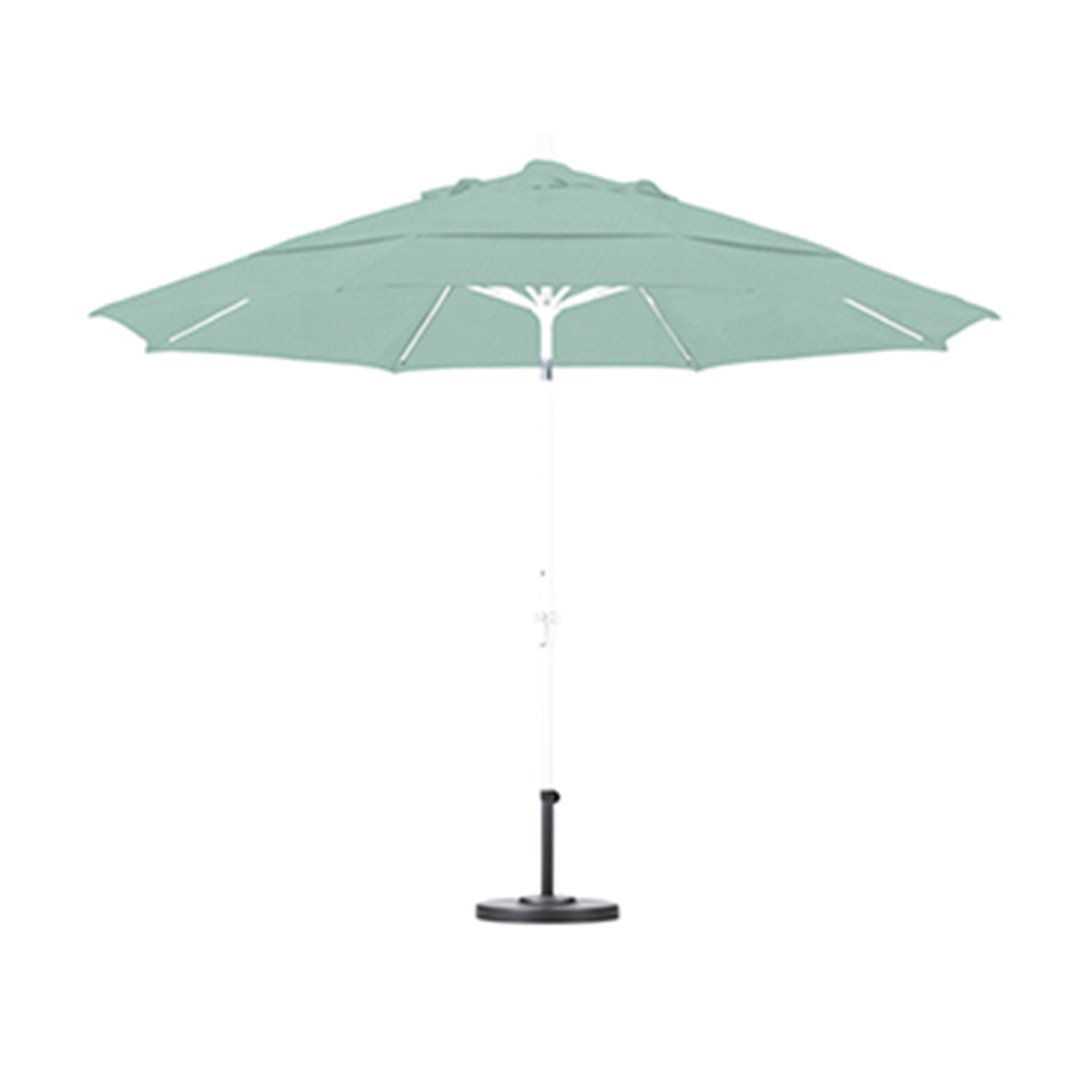Brent 132'' Sunbrella® Outdoor Umbrella, Spectrum Mist Sunbrella® Plainweave