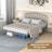Azanae Metal Slat Bed