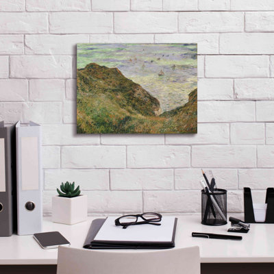 «View Over The Sea» par Claude Monet, estampe numérique sur toile