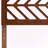 Premala Adjustable Height Queen Size Wood Headboard in Geometric Cutout Design-743434793