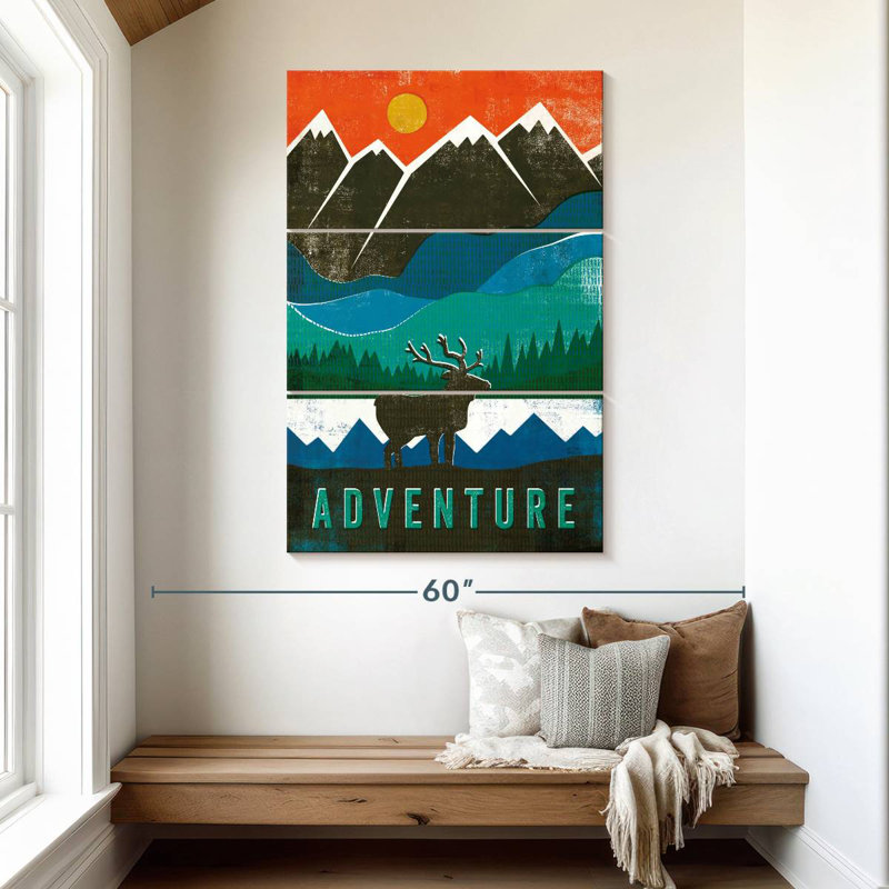 Tergel Big Sky I, 50" H x 32" W