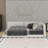 Upholstered Platform Bed With USB Ports-1055100810-1055100809
