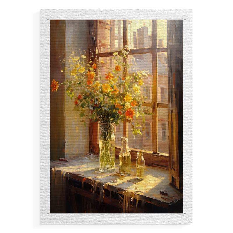 Série FLORAL DCCLxxx - Impression sur toile seulement - NON CADRE, H 48 po x l 32 po