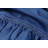 Luxurious Dark Blue Satin Fitted Sheet, 76 x 80 + 11.8 inches | 100% Cotton Satin, 210 Thread Count, 4.4 oz/sq yd | Machine Washable at 86°F | Soft & Breathable, Perfect for a Comfortable Sleep Experience-112884806-112884801