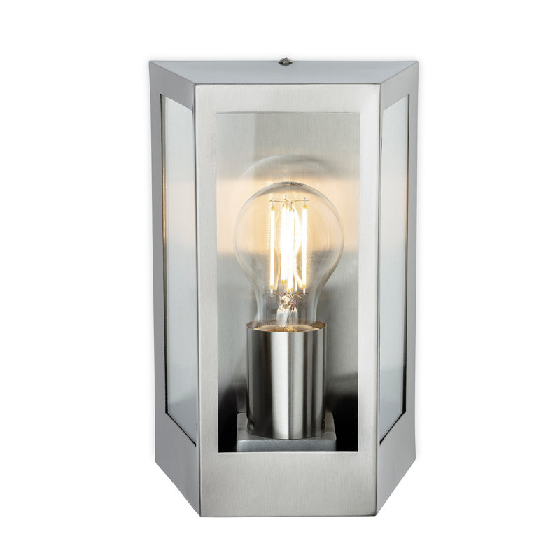 23cm H Outdoor Flush Mount, Stainless Steel