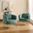 Chrystina 28.74'' Wide Tufted Velvet arm chair-1547535618