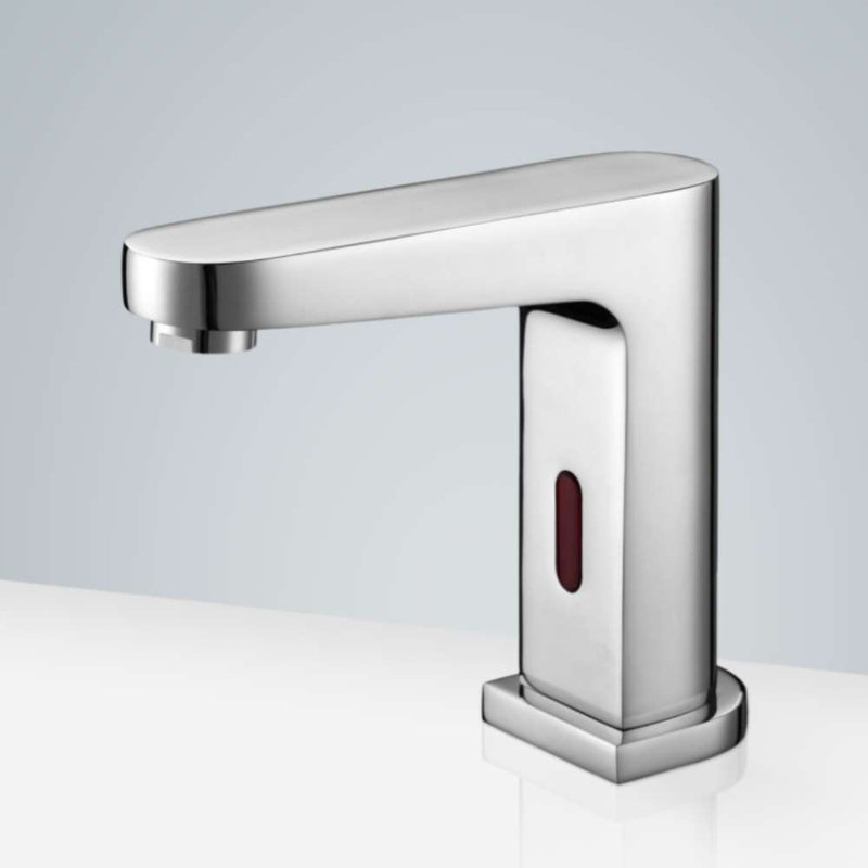 Marseille Chrome Motion Sensor Faucet with Soap Dispenser Automatic Touchless System