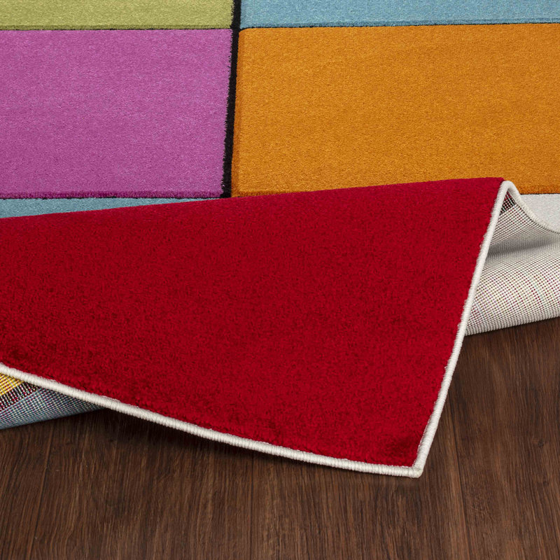 Jadavian Geometric Area Rug, Rectangle 160 x 213cm