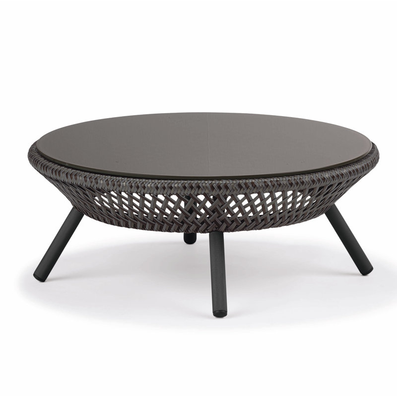 Ahnda Outdoor Round Coffee Table, Elemental, Elemental
