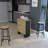 Gateleg Folding Table Space-Saving With Compact Design