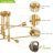 Karren - Mid Century Modern Nordic Dimmable Sputnik Chandelier Sphere Cylinder Flush Mount-574956031-543454252