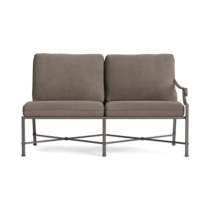 Venetian Outdoor 2 - Seat Loveseat, Fusion Moccasian, Mica