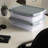 Wham Clip 8.5L Rectangular Plastic Storage Boxes with Secure Clip Lock Lids. L:39 x W:29 x H:10.5cm Clear/Stone/Slate Grey-504076733