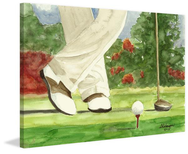 Glenda Roberson - Wrapped Canvas Painting, 30cm H x 45cm W