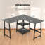 Amardev L-Shaped Metal Base Computer Desk-1345871578
