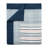 Voyage Stripe Patchwork Print Throw