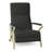 Infinity Upholstered Velvet and Chenille Recliner-49031656-49031652