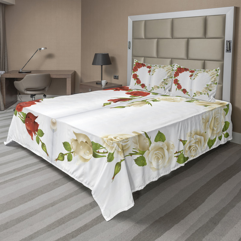 Microfiber Sheet Set, King Sheet Set with Fitted Sheet and Pillowcase