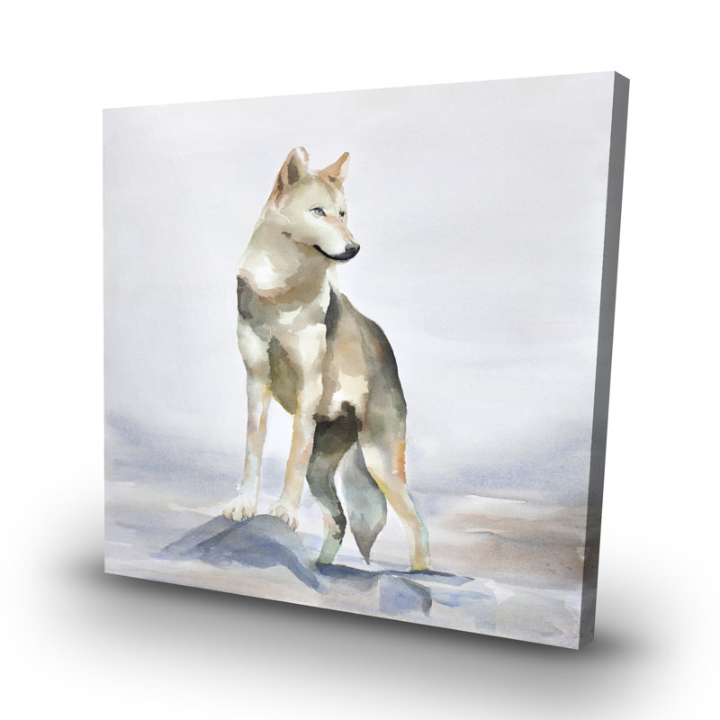 Wolf - 32"x32" art on canvas