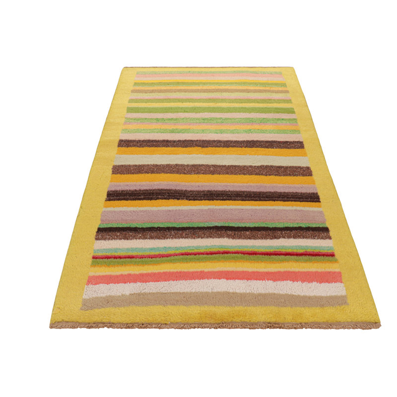 One-of-a-Kind 4'0x6'7 Hand Knotted Area Rug