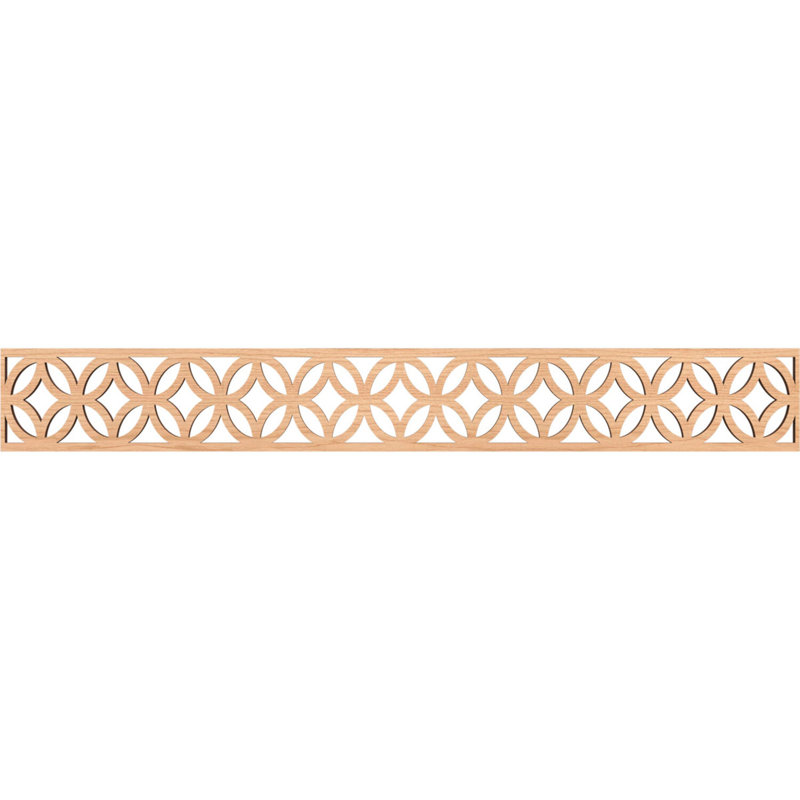 Moulure Crosby, Noyer blanc, H 6 po x l 46,5 po x P 0,375 po