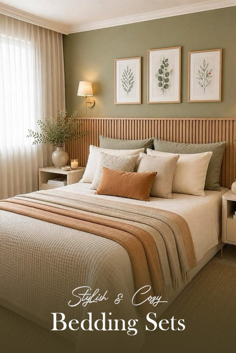 Stylish & cozy bedding sets
