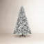 Arbre de Noël en pin givré-1736355309