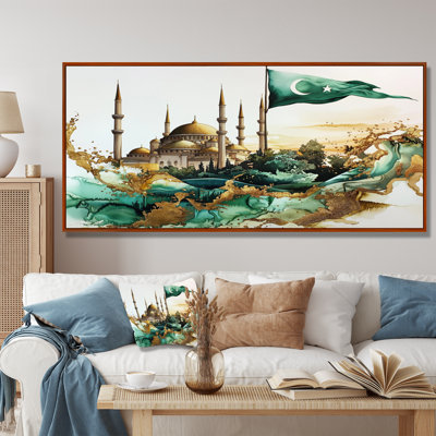 Emerald Golden Hagia Majesty Turquie II - Turquie, art mural