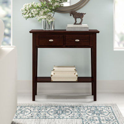 Solid + Manufactured Wood Hall Console Table