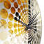 Salaar - Horloge murale géométrique abstraite-2142671718