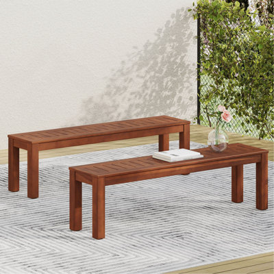 Banc 61,75 po (ensemble de 2)