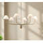 Lustre 6 lumières minimaliste français - laiton brossé-1722770260