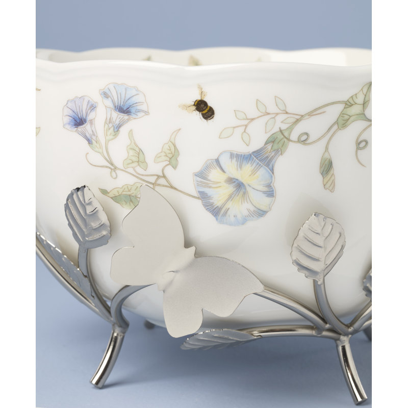 Butterfly Meadow 25th Anniversary Bowl with Stand