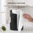 Wooden Paper Towel Holder with Negative Space Design for Kitchen and Table Decor, Anti Skid Base, Eco Friendly Mango Wood & Metal Rod - Black / Black-665833094-665833095