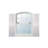 Cathedral Top Custom Open Louver Shutters Pair-33373932
