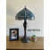 Gleb Tiffany Table Lamp Stained Glass Dragonfly LED Bulbs Included 22"H x 12"W