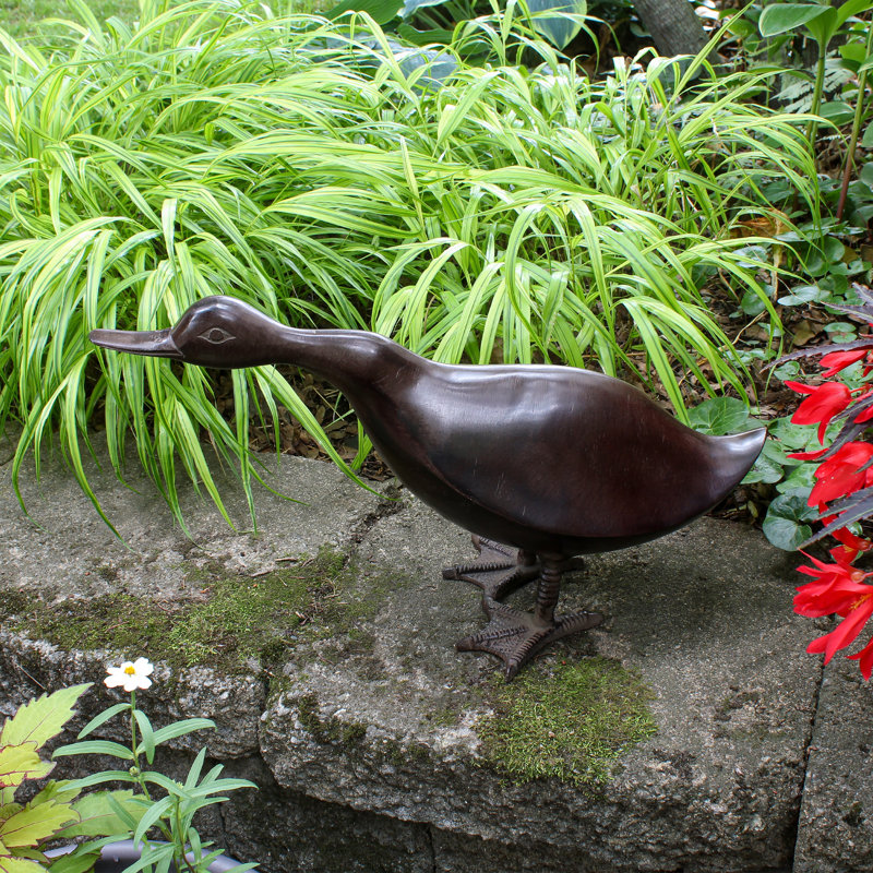 Statue ii pour amis bronze canard Krugerville