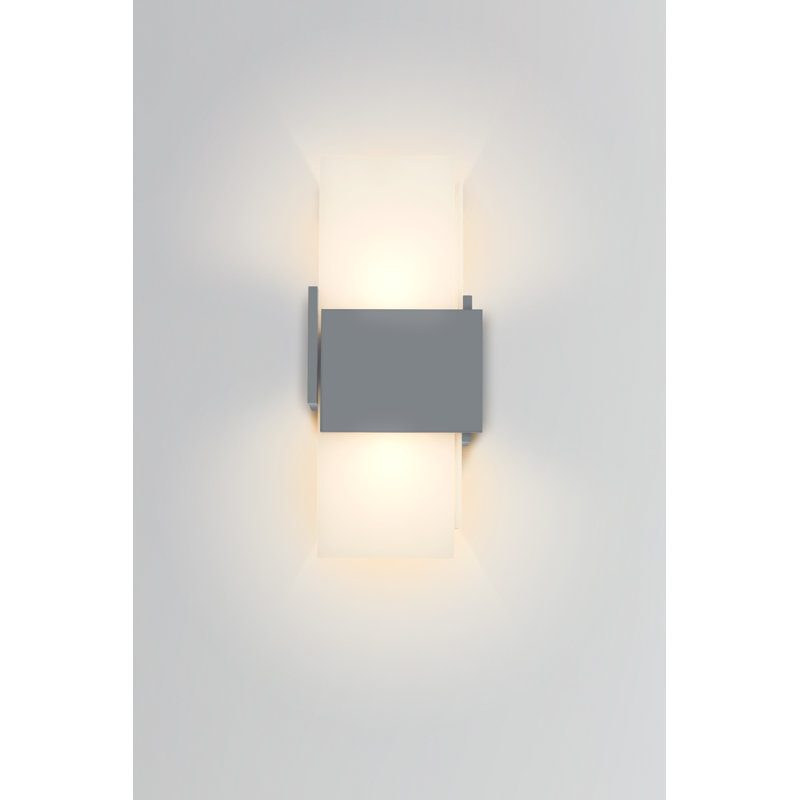 Acuo LED Outdoor Flush Mount, Matte Gray, 4000K