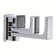 Frame Pivoting Triple Robe Hook