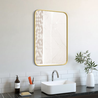 Ajax Metal Flat Wall Mirror