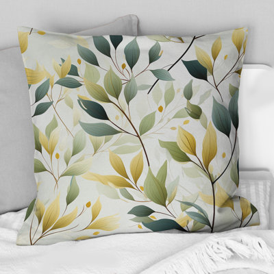 Whispering Zen - Printed Throw Pillow