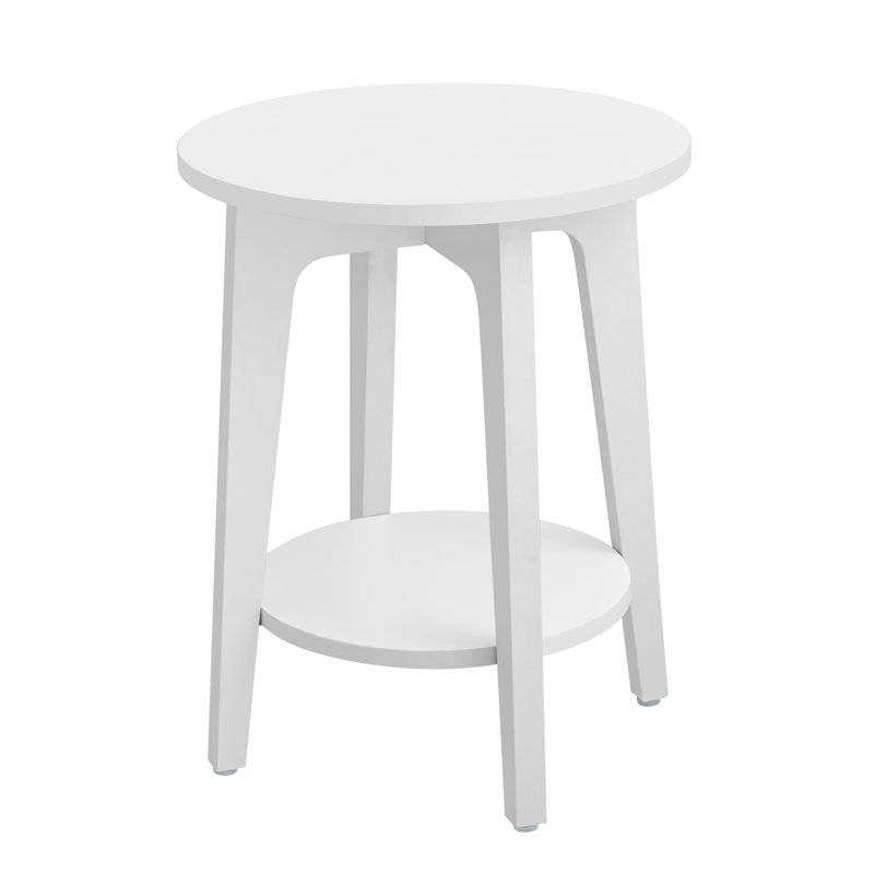 Alessandro End Table, White