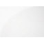 Bibliothèque décorative Hulo, design Zig Zag, 59 pouces, verre transparent, blanc
