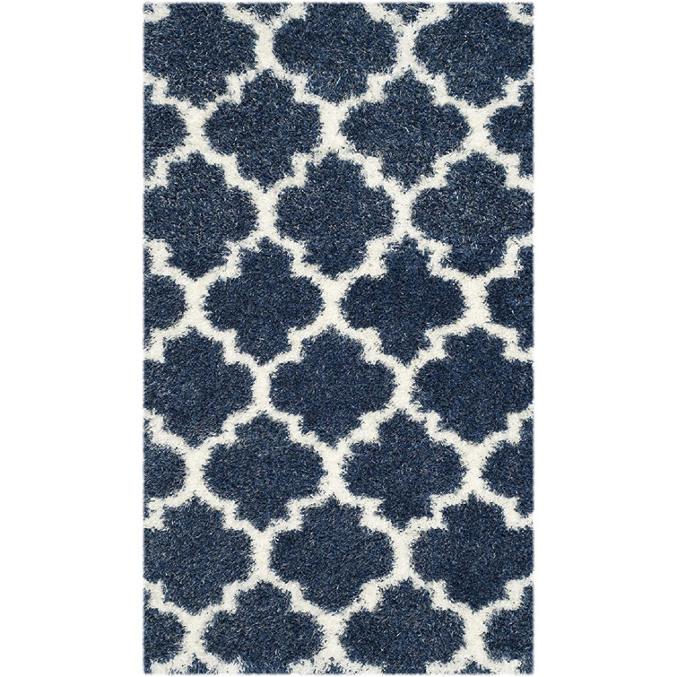 Bertl Sgm-Montreal Shag Performance Geometric Rug