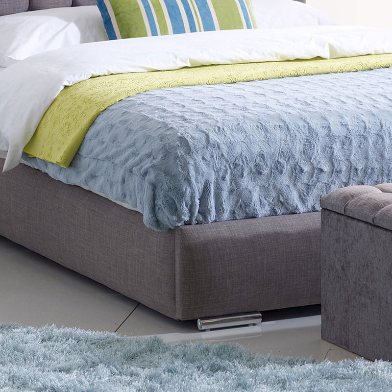 Discounted Beds Upholstered Bed, Single (3')