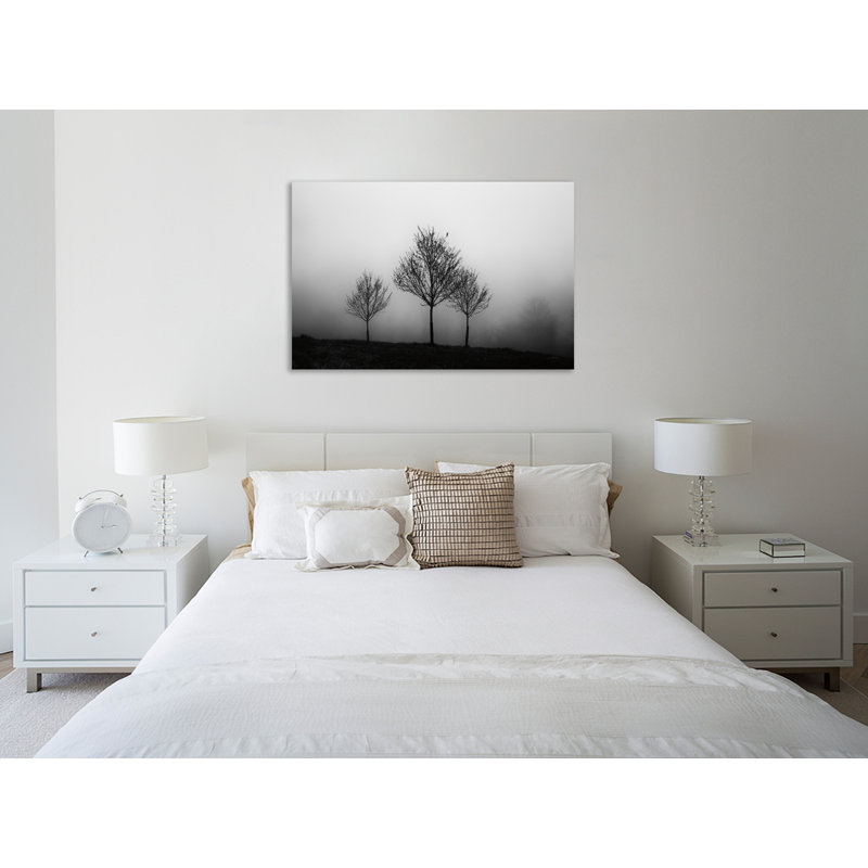 «In The Fog», toile tendue par Aledanda, H 24 po x l 36 po x P 1,5 po