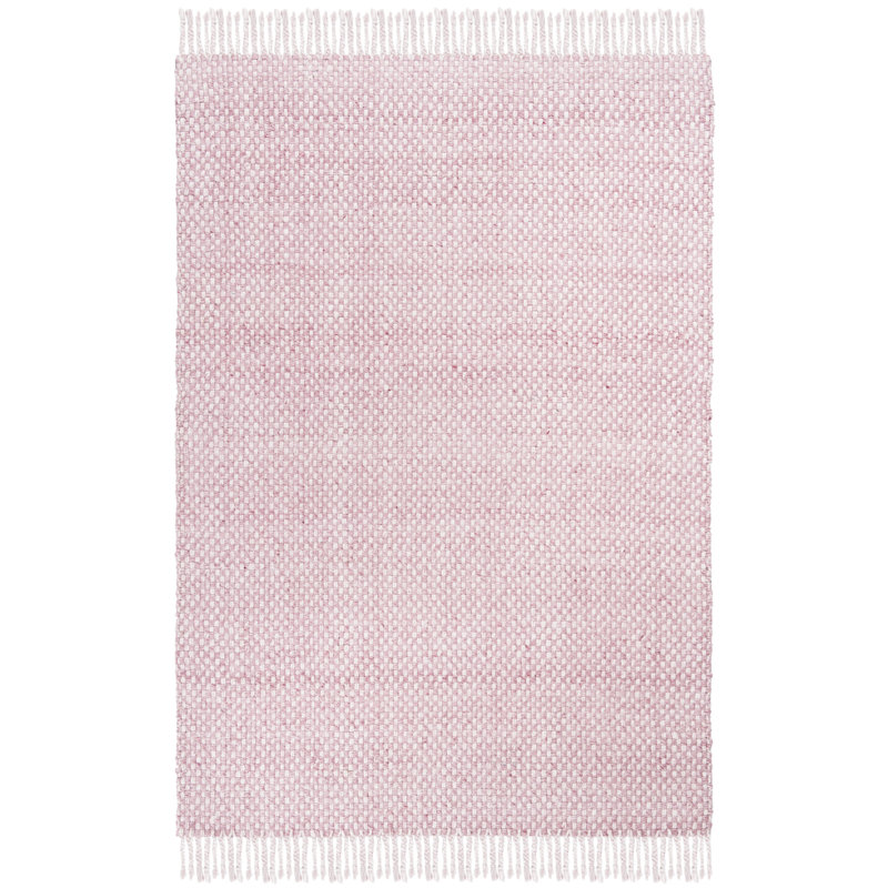 Tapis rose en laine tissé à la main Lauren Ralph Lauren Amalie, Rectangle 4 pi x 6 pi