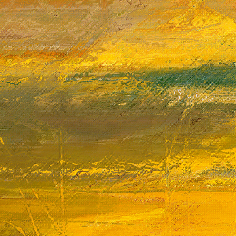 Découverte III - peinture sur toile tendue, H 12 po x l 12 po