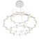 Netto 33 - Light Dimmable LED Tiered Chandelier