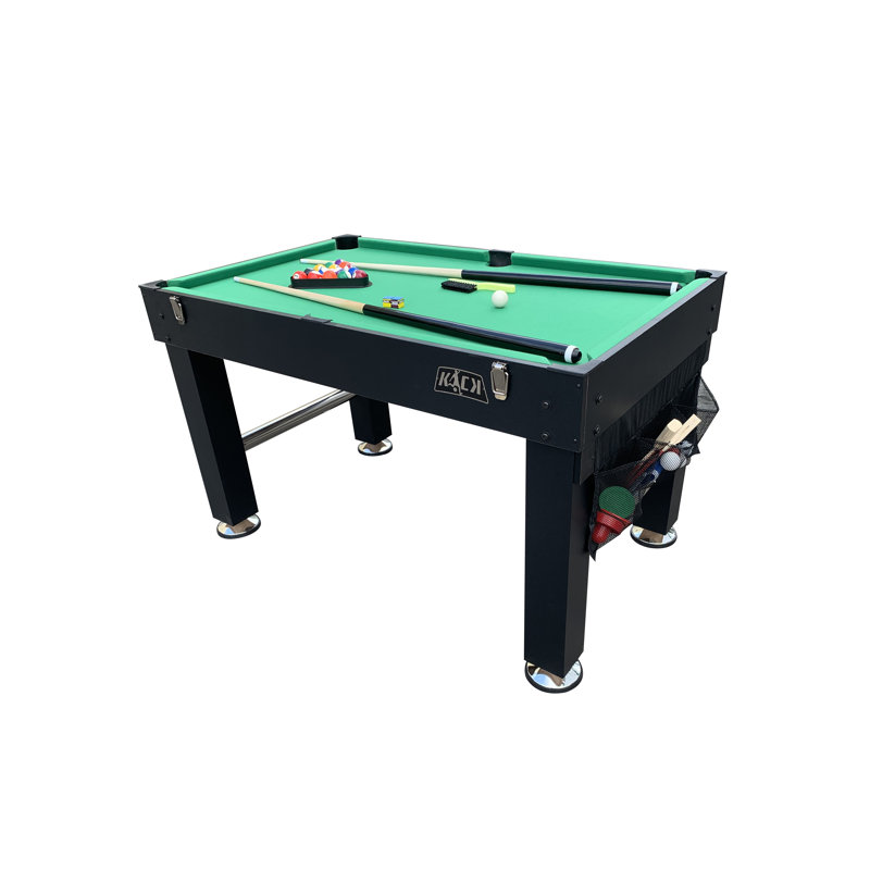 KICK Tetrad 55" 2-In-1 Multi Game Table, Black